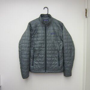 Patagonia Nano Puff Jacket Mens S Quilted Primaloft 84212 Kelp Forest Green